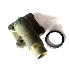 Фланець НШ-32 (кутовий внутрішня різьба М22х1,5) М24х1,5 під S30, сталь